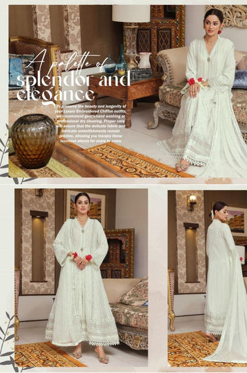 Light Muted Green | Agha Noor Brand