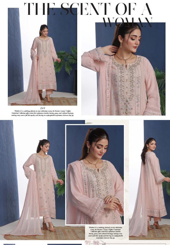 Luxury Chiffon Handwork Collection
